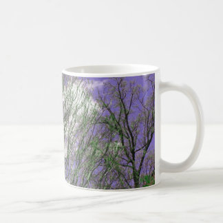 lila Himmel Tasse