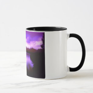 Lila Himmel-Tasse Tasse