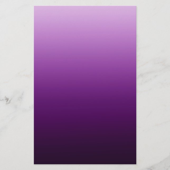 Lila Hintergrund Briefpapier (Vorderseite)