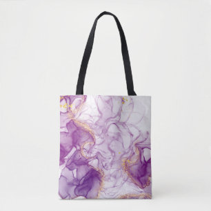 Lila Hintergrundfarbe mit goldenen Folien