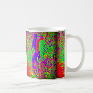 lila Hippie-Meerjungfrau Tasse