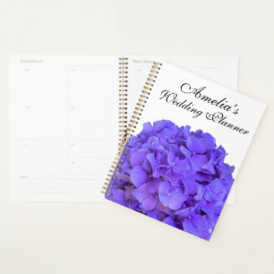 Lila Hochzeit der Lavendel Planer