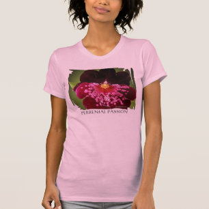 Lila Hochzeitblumen T-Shirts Bekleidung