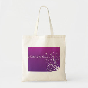 Lila Hochzeits-Bevorzugungs-Tasche für Mutter des Tragetasche