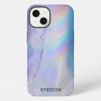 Lila holografische Folie Regenbogen