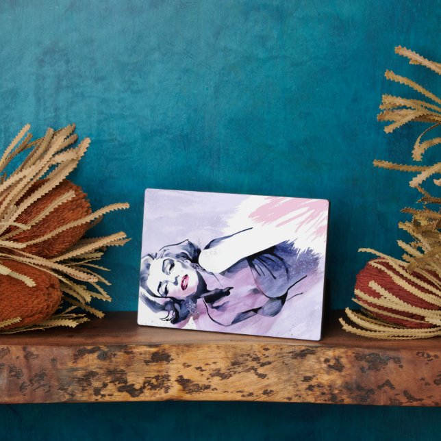 Lila hübsch fotoplatte (Seite)