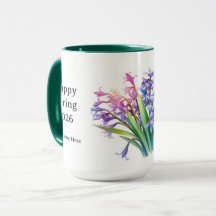 Lila Hyazinthenstrauß Frühlingsfest