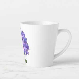 Lila Hydrangea-Latte-Tasse Milchtasse