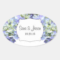 Lila Hydrangea Personalisiert Hochzeit