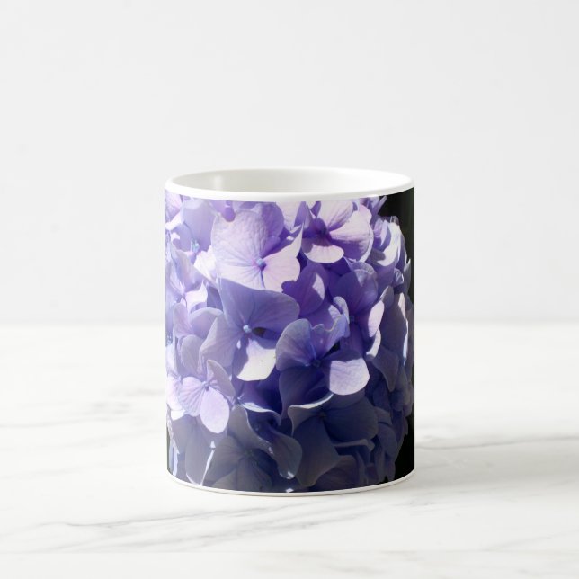 Lila Hydrangea Tasse (Mittel)