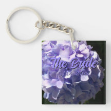 Lila Hydrangea-violette Blumen für die Braut