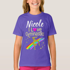 LILA I LIEBE GYMNASTICS-DESIGN T-Shirt