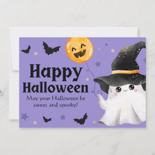 Lila Illustratives glückliches Halloween