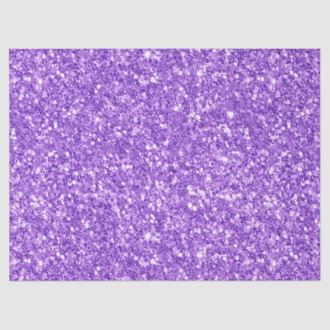 Lila Imitate Glitzer Textur Seidenpapier (Vorderseite)