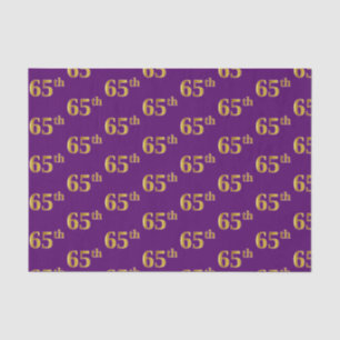 Lila, Imitate Gold 65. (65. Seidenpapier