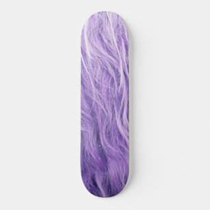 Lila Imitate Hochland-Kuh-Fur #1 (Imitate Fur) #an Skateboard