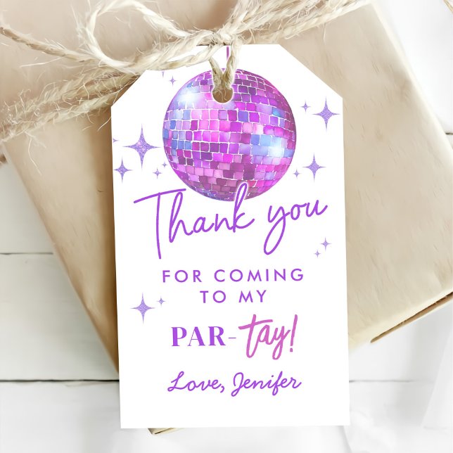 Lila in meiner Geburtsstunde Geschenkanhänger (Von Creator hochgeladen)