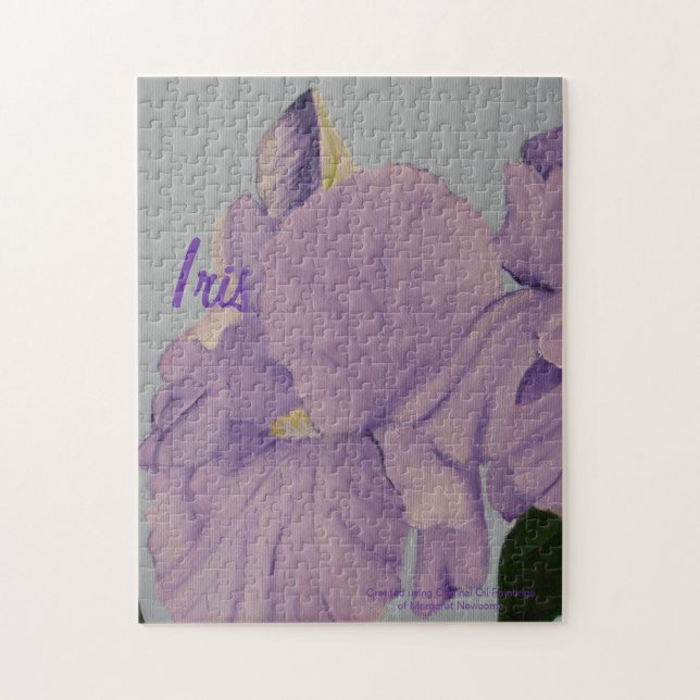 Lila Ire Jigsaw Puzzle (Vertikal)