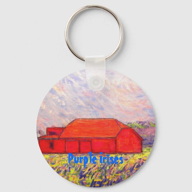 Lila Ire Schlüsselanhänger (Vorderseite)