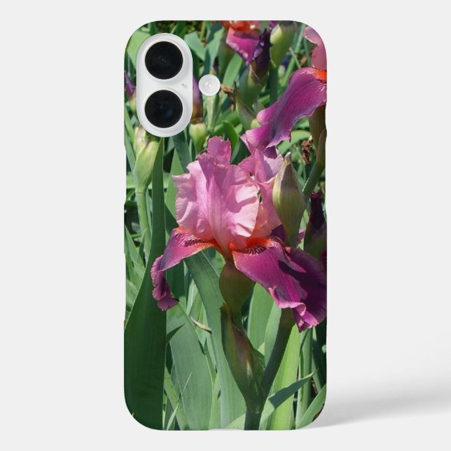 Lila Ire Spring Floral Case-Mate iPhone Hülle (Rückseite)