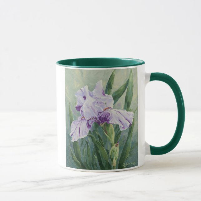 Lila Iris 0440 Tasse (Rechts)