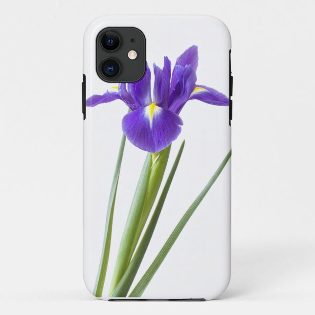 Lila Iris auf iphone Fall Case-Mate iPhone Hülle (Rückseite)