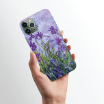 Lila Iris Blume Claude Monet Case-Mate iPhone Hülle<br><div class="desc">Ein iPhone 11 Pro Max Case mit dem schönen Kunstimpressionisten Gemälde Lilac Irises von Claude Monet von 1914-1917 von einer lebendigen lila Iris auf einer Wiese.</div>