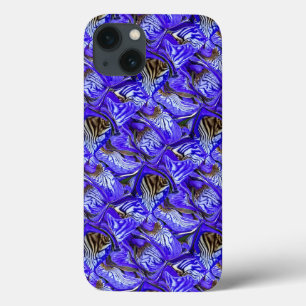 Lila Iris-Blume / geslandet / gekocht / Case-Mate iPhone Hülle