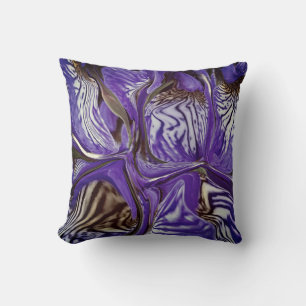 Lila Iris-Blume / San Telmo / Kissen