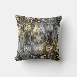 Lila Iris-Blume / Sepia / Schwarz*Weiß / xVier Kissen