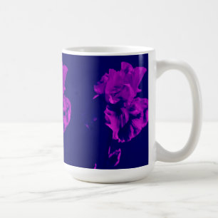 Lila Iris-Cup Kaffeetasse