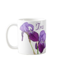 Lila Iris-Frühling Blütenblüte