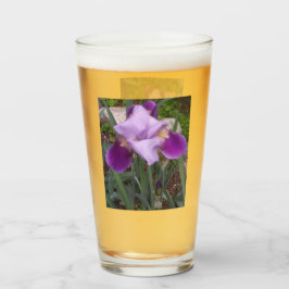 Lila Iris-Glass Glas