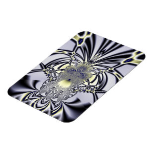Lila Iris Magnet