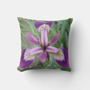 Lila Iris Pillow Kissen