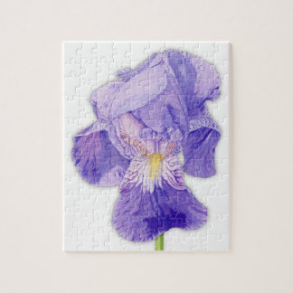 Lila Iris-Puzzle Puzzle