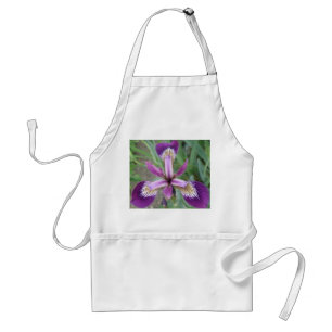 Lila Iris-Schürze Schürze