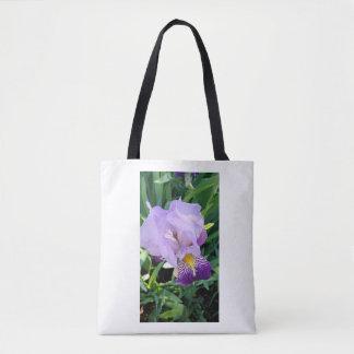 Lila Iris Tote Bag