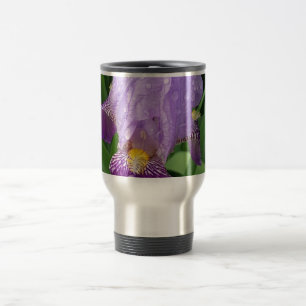 Lila Iris Travel Mug Reisebecher