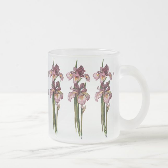 Lila Irische Mattierte Tasse (Rechts)