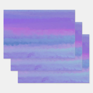 Lila ist mein Lieblingsfarbenverpackungspapier Geschenkpapier Set