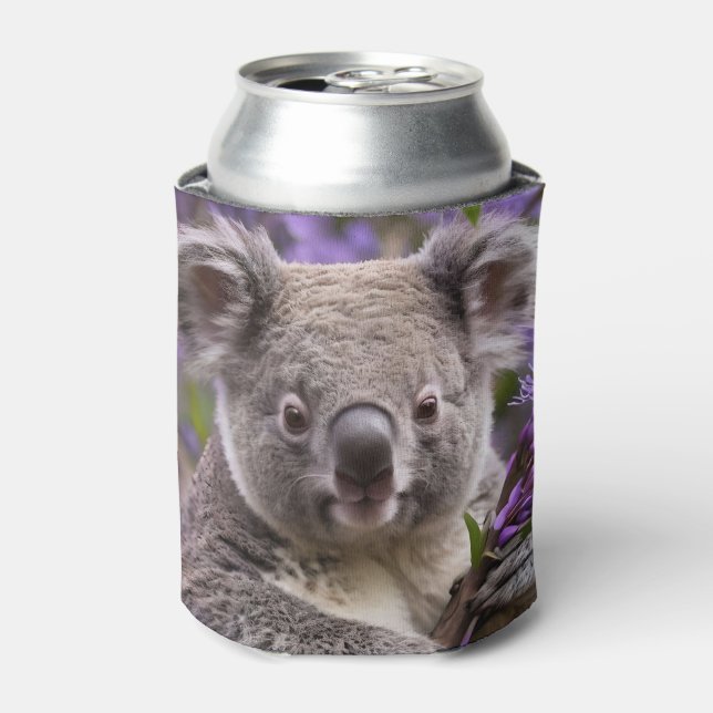 Lila Jacaranda Koala Bear, Dosenkühler (Kanne Vorderseite)