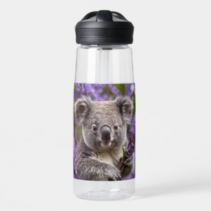 Lila Jacaranda Koala Bear, Trinkflasche