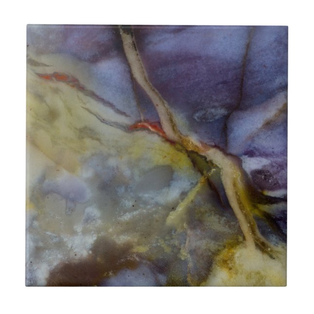 Lila Jasper Fliese (Vorderseite)