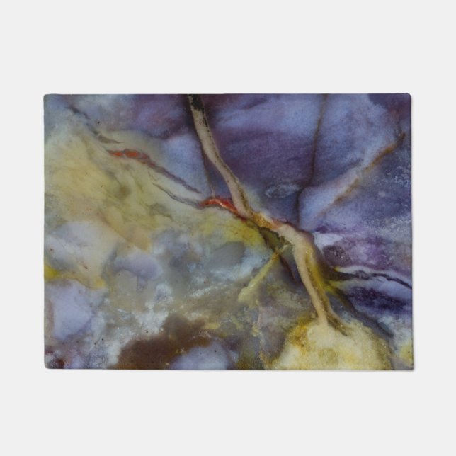 Lila Jasper Fußmatte (Vorderseite)