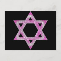 Lila Jeweled Star von David Design