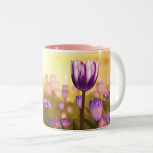 Lila Jubilee-Tasse Zweifarbige Tasse