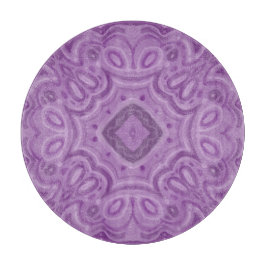 LILA KALEIDOSCOPE MANDALA SCHNEIDEBRETT