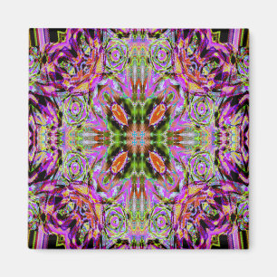 Lila Kaleidoskop-Magneten Magnet
