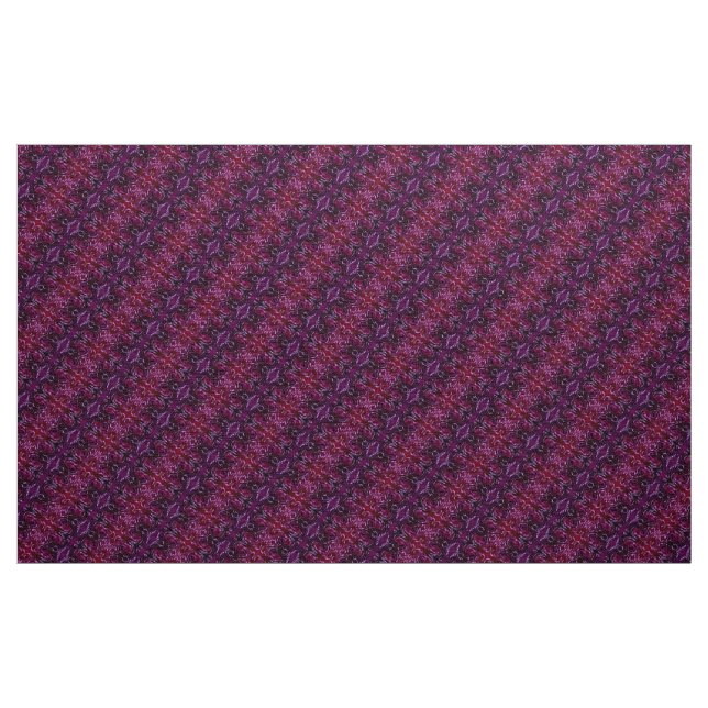 Lila Kaleidoskop-Mosaikmuster Stoff (Yard (91,4 cm))